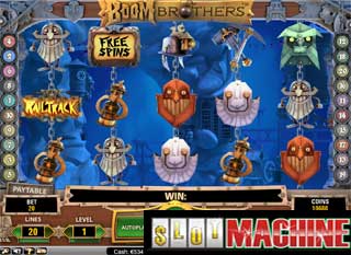 Boom Brothers slot machine