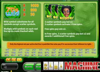 Funky seventies slot machine