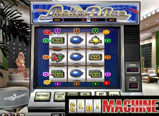 Lucky 8 line slot machine