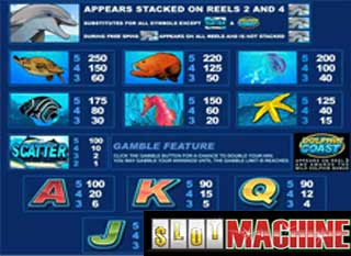 Dolphin Coast slot machine