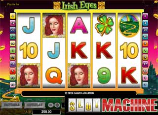 Irish Eyes slot machine